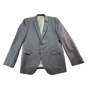 BOSS Hugo Boss Mens Grey Suit Jacket Blazer 44R‎ 100% Wool  Formal Business